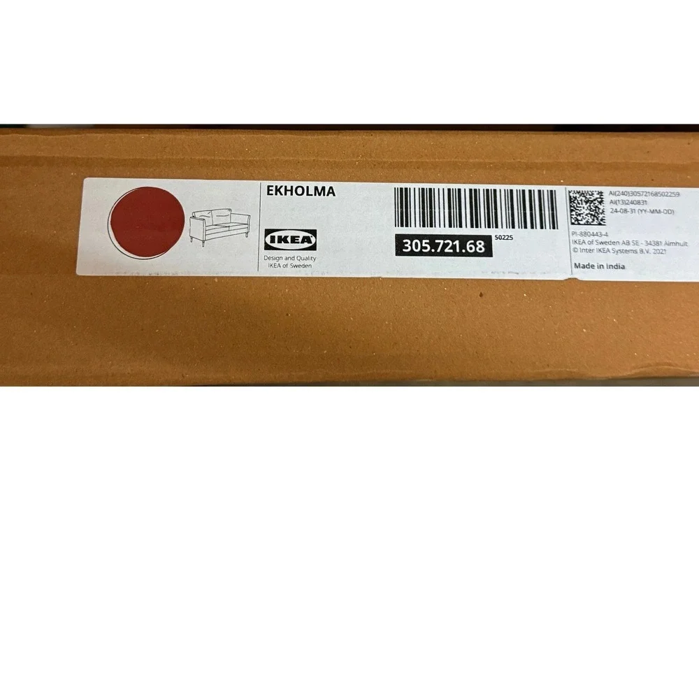 IKEA EKHOLMA Cover for loveseat, Kilanda brown-red 305.721.68 NEW